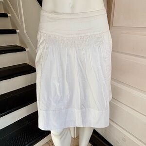 Tommy Hilfiger White Cotton Skirt Sz 8